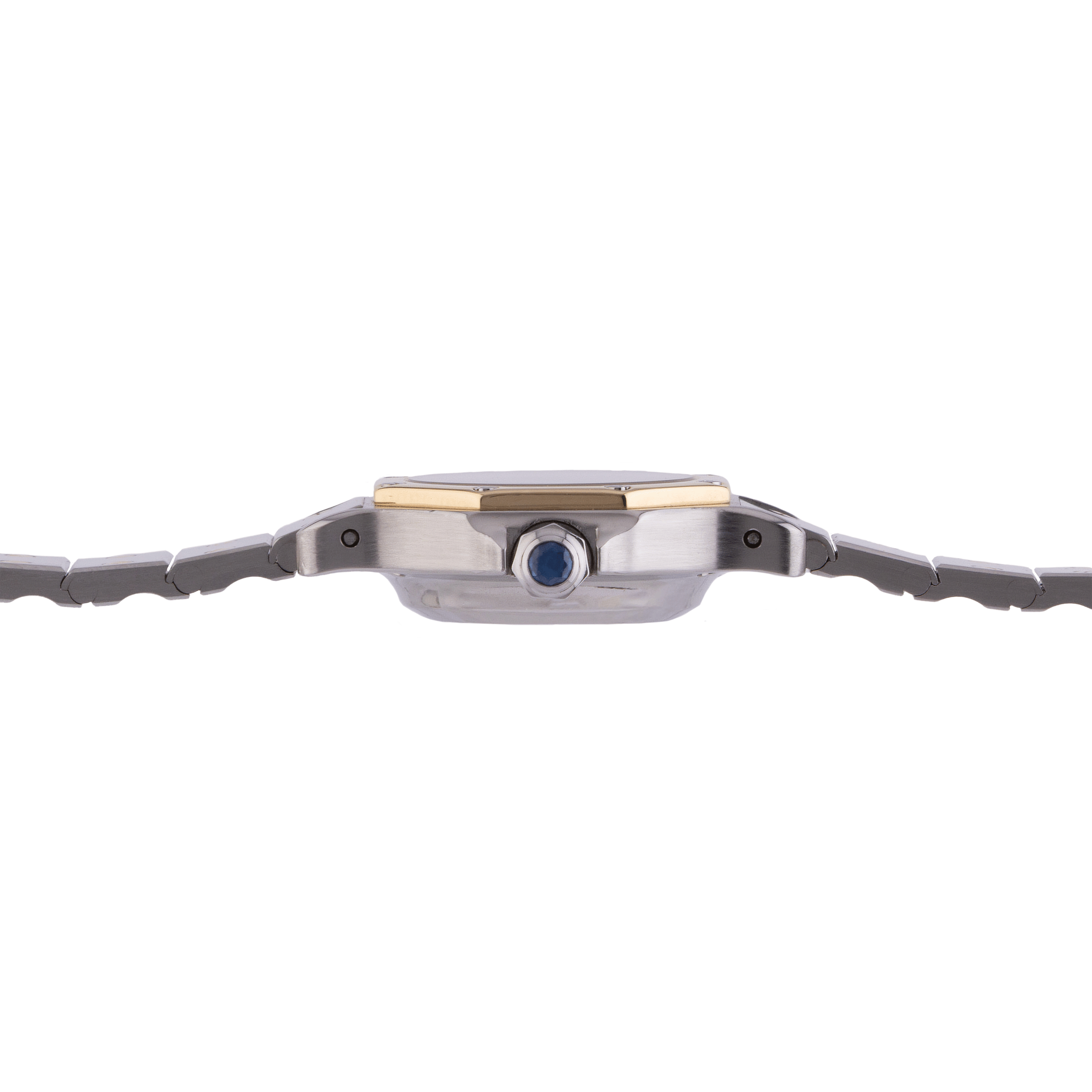 Cartier Santos Mini-Octagon Steel & Gold automatic 25 mm 