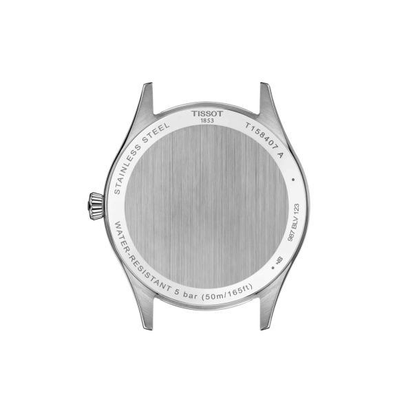 Montre Tissot Classic Dream Powermatic 80 automatique cadran argenté bracelet acier 40 mm