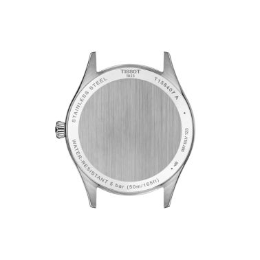 Montre Tissot Classic Dream Powermatic 80 automatique cadran noir bracelet acier 40 mm