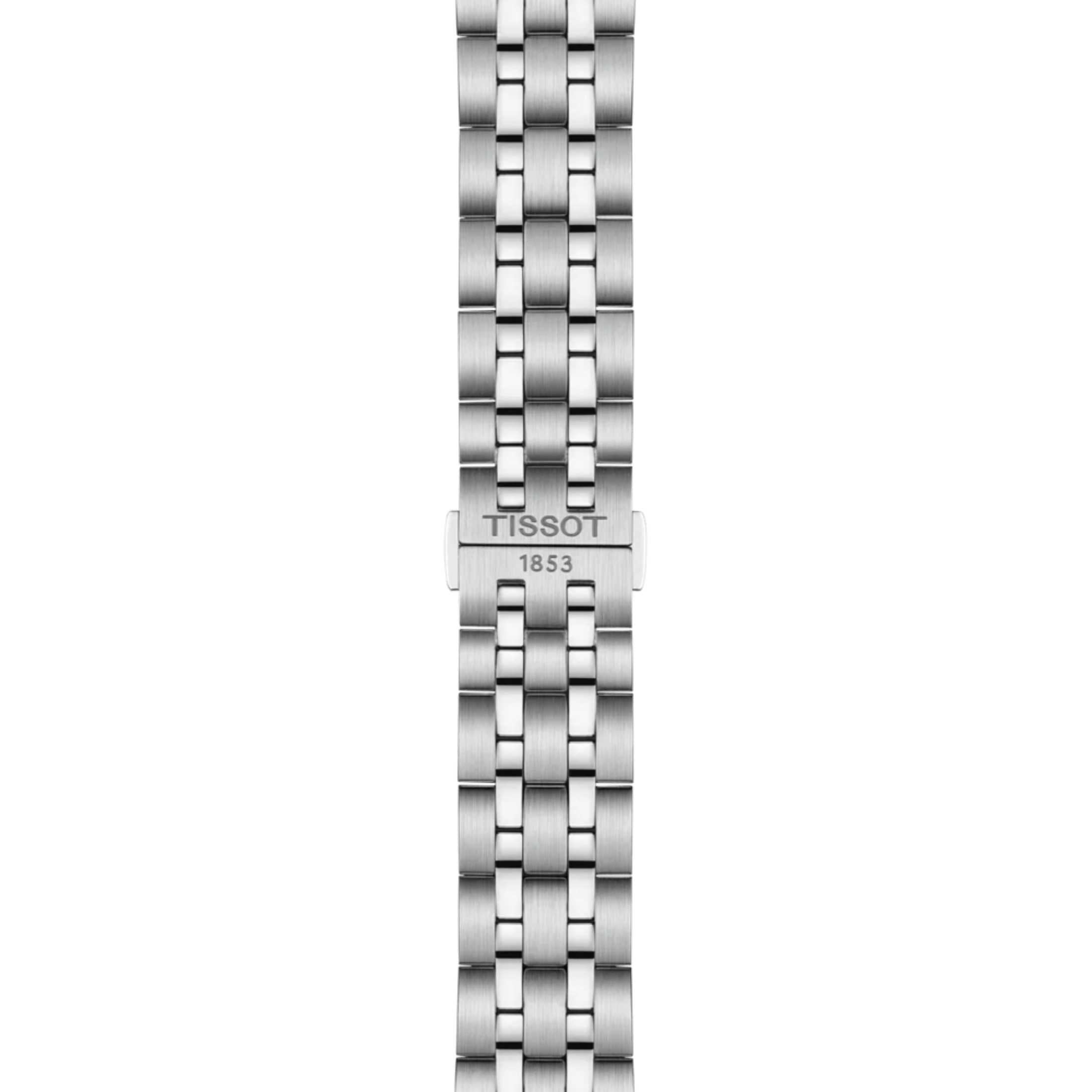 Montre Tissot Classic Dream Powermatic 80 automatique cadran noir bracelet acier 40 mm