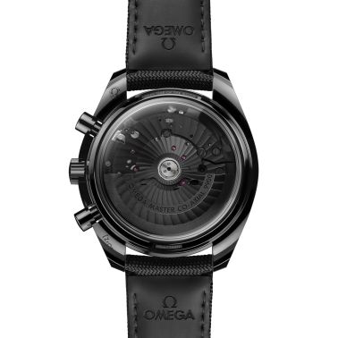 Montre Omega Speedmaster Dark Side Of The Moon "Black-Black" automatique cadran noir bracelet nylon 44,25 mm