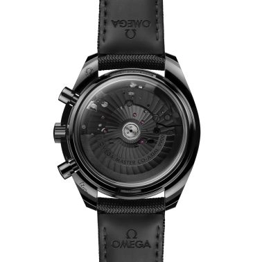 Montre Omega Speedmaster Dark Side Of The Moon "Black-Black" automatique cadran noir bracelet nylon 44,25 mm