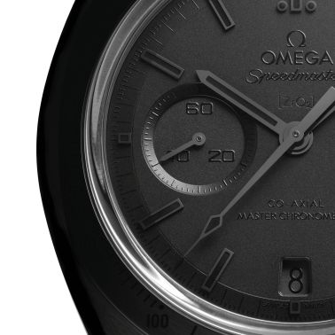 Montre Omega Speedmaster Dark Side Of The Moon "Black-Black" automatique cadran noir bracelet nylon 44,25 mm