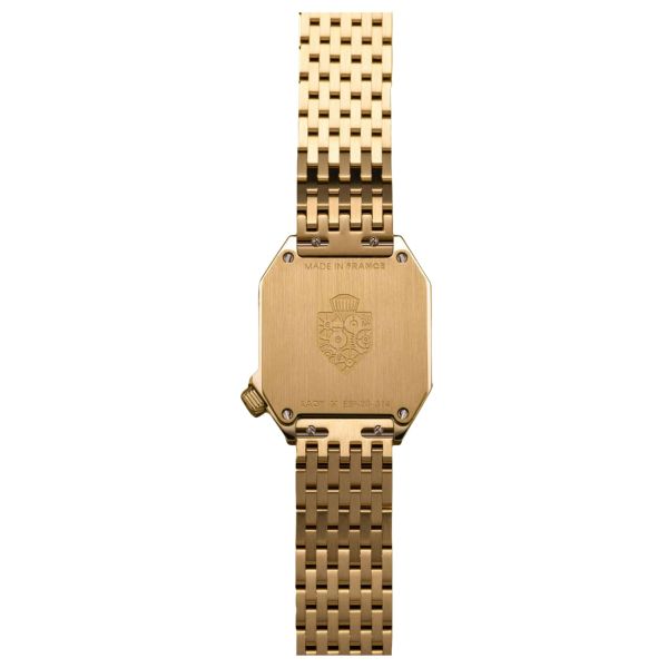 March LA.B Lady Mansart Cheetah quartz watch with 26 mm steel bracelet