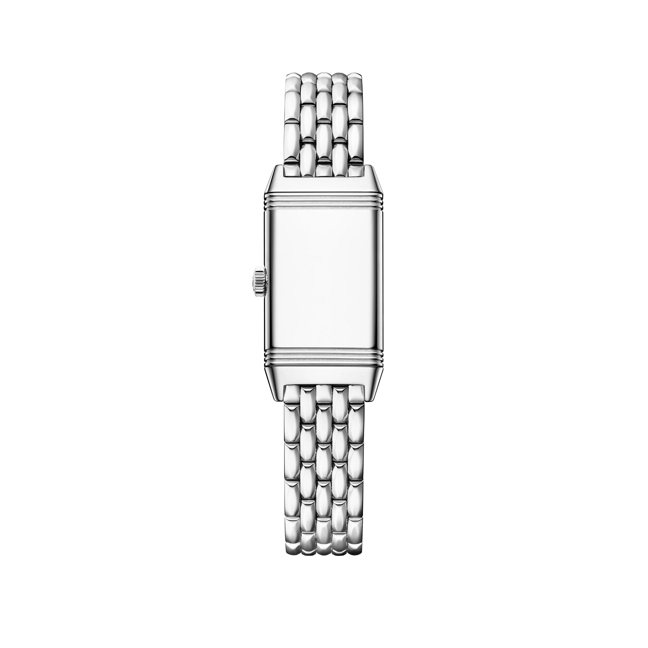 Jaeger-LeCoultre Reverso Classic Monoface Origin quartz silver dial steel bracelet 32,5 x 16,3 mm
