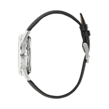 Montre LIP Annapurna Automatique Manufacture R26 cadran noir bracelet cuir 39 mm