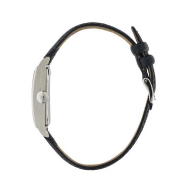 Montre Lip Churchill T24 Petite Seconde quartz cadran ivoire bracelet cuir noir 41,5 x 23,5 mm