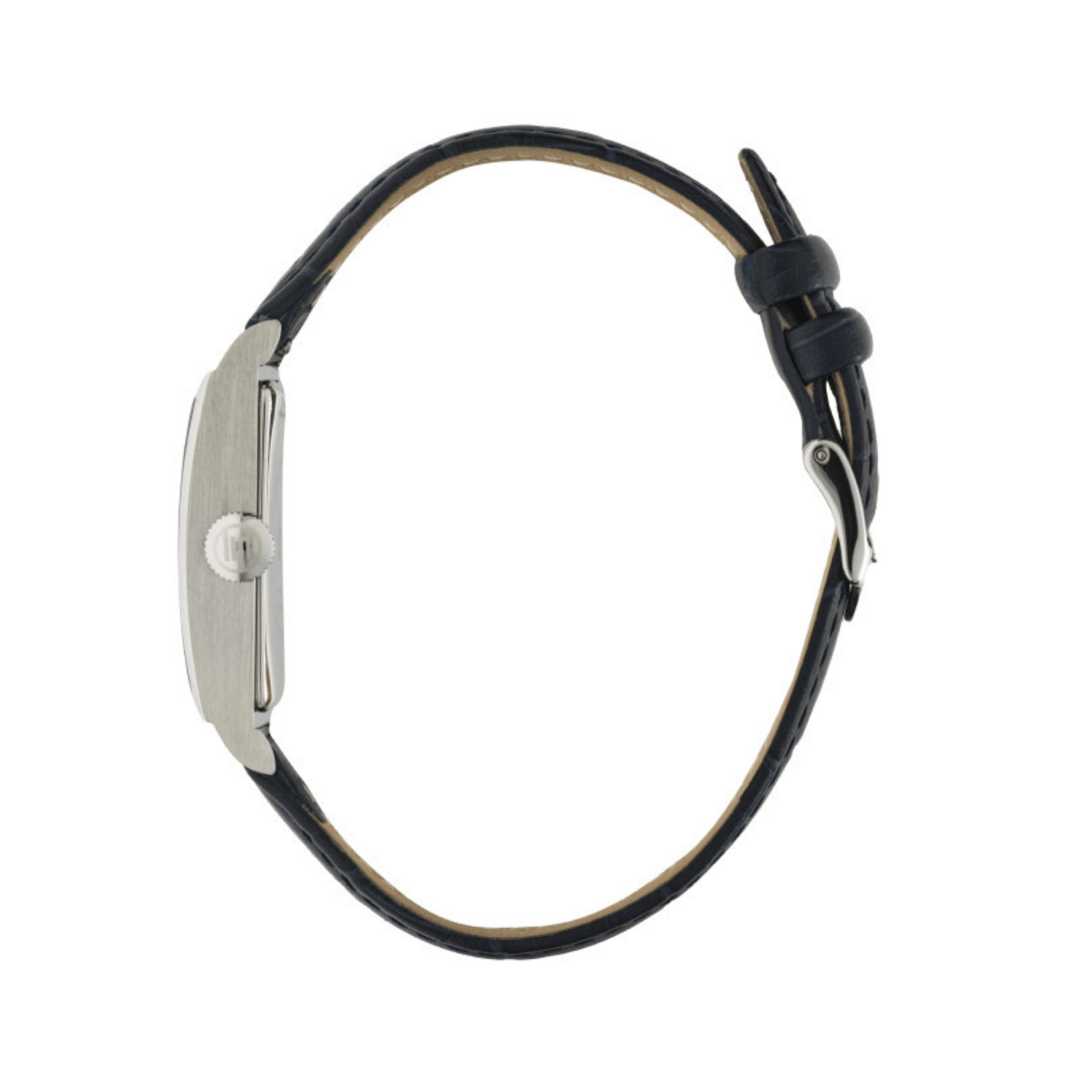 Montre Lip Churchill T24 Petite Seconde quartz cadran ivoire bracelet cuir noir 41,5 x 23,5 mm