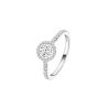 Messika Joy ring in white gold with a 0.40-carat round diamond