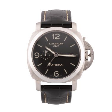Montre Panerai Luminor Marina 1950 3 Days GMT PAM00320 automatique 44 mm Full Set 2012