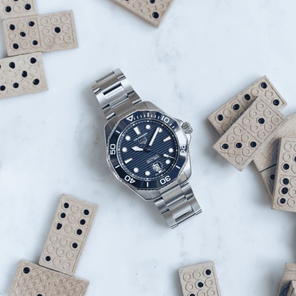 Montre TAG Heuer Aquaracer Professional 300 Date Calibre 5 automatique 43 mm Full Set 2023
