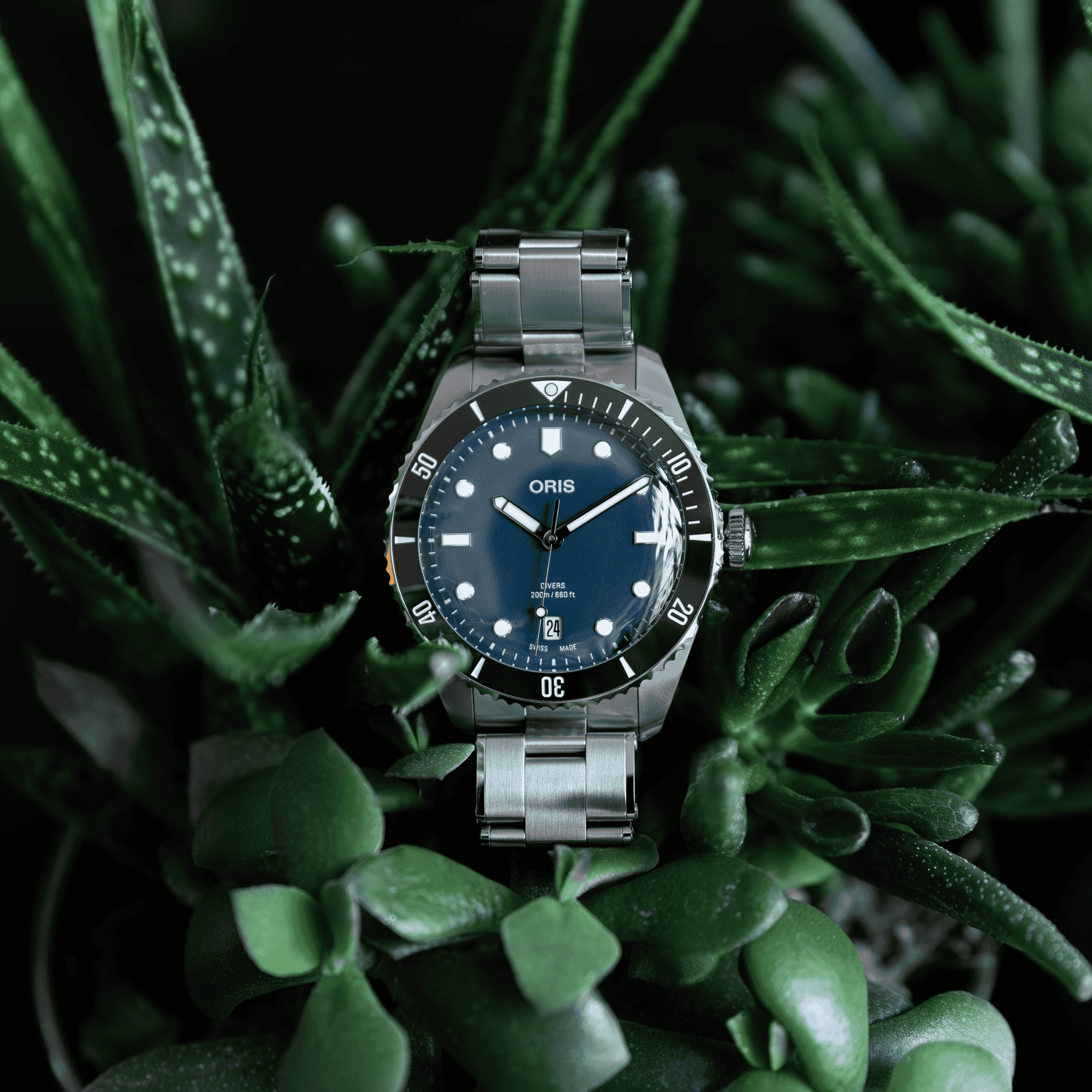 Montre Oris Plongée Divers Date automatique 39 mm Full Set 2025