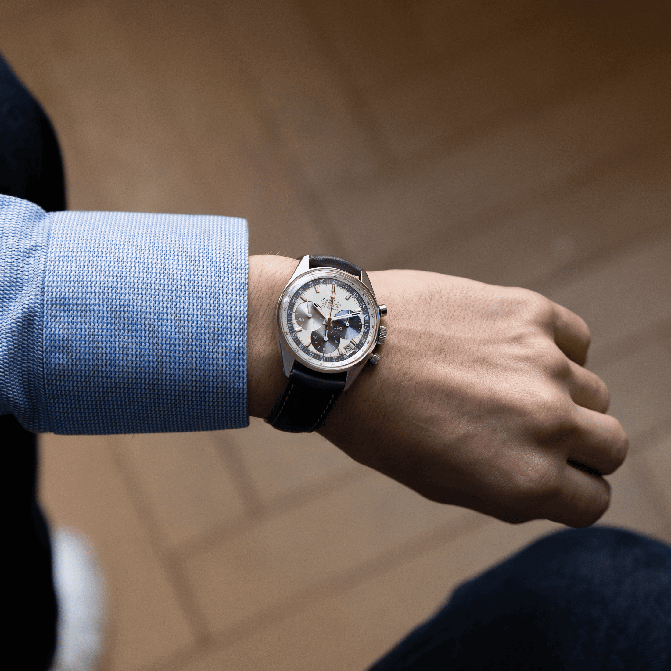 Montre Zenith El Primero A386 automatique circa 1969/1970