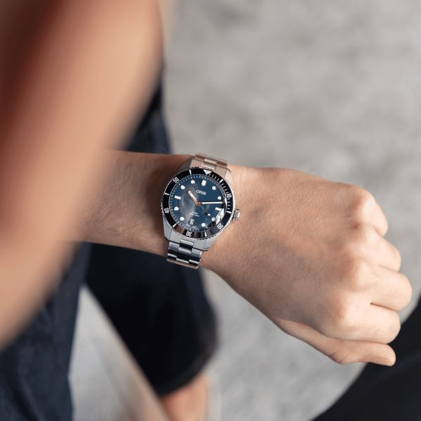 Montre Oris Plongée Divers Date automatique 39 mm Full Set 2025
