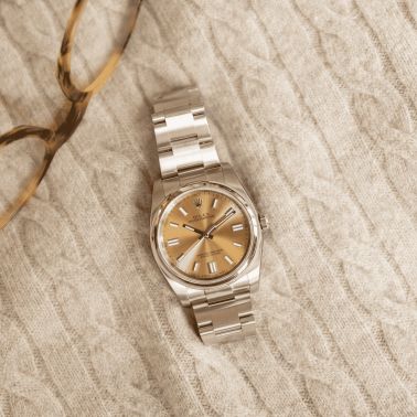 Rolex Oyster Perpetual 36 "White grape" 116000 automatic 36 mm