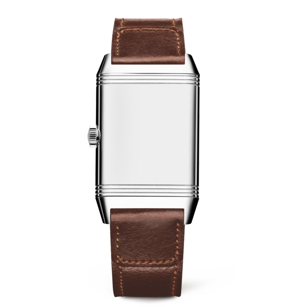 Montre Jaeger-LeCoultre Reverso Classic Large Small Second remontage manuel bracelet cuir Fagliano Q3858522