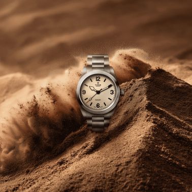 Tudor Ranger automatic beige dial steel bracelet 36 mm