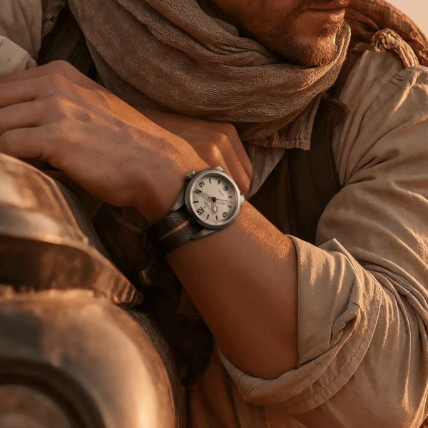 Tudor Ranger automatic beige dial fabric bracelet 39 mm