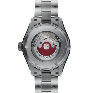 Montre Oris Aviation Propilot Date automatique cadran noir bracelet acier 41 mm