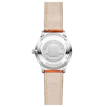 Jaeger-LeCoultre Master Control Classic automatic watch, steel with leather strap, 36 mm