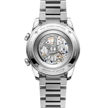 Montre Jaeger-LeCoultre Polaris automatic cadran noir bracelet acier 41 mm