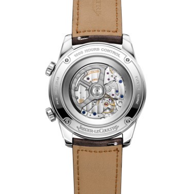 Montre Jaeger-LeCoultre Polaris automatic cadran bleu bracelet cuir brun 41 mm