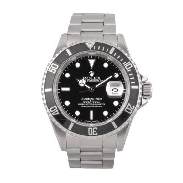Montre Rolex Submariner Date 16610 automatique 40 mm circa 2001