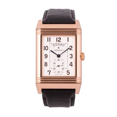 Jaeger-LeCoultre Grande Reverso Duodate Limited Edition Rose Gold 31,3 x 52 mm Full Set 2009
