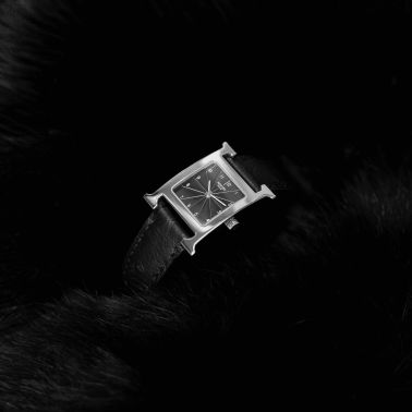 HERMÈS Heure H Small Model quartz 21 x 30 mm