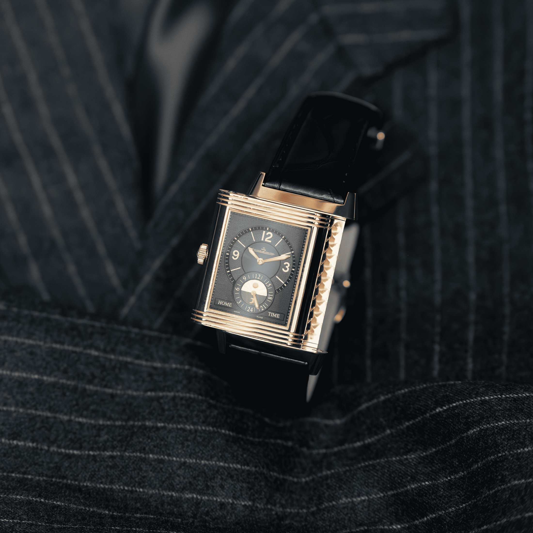 Montre Jaeger-LeCoultre Grande Reverso Duodate Édition Limitée Or rose 31,3 x52 mm Full Set 2009