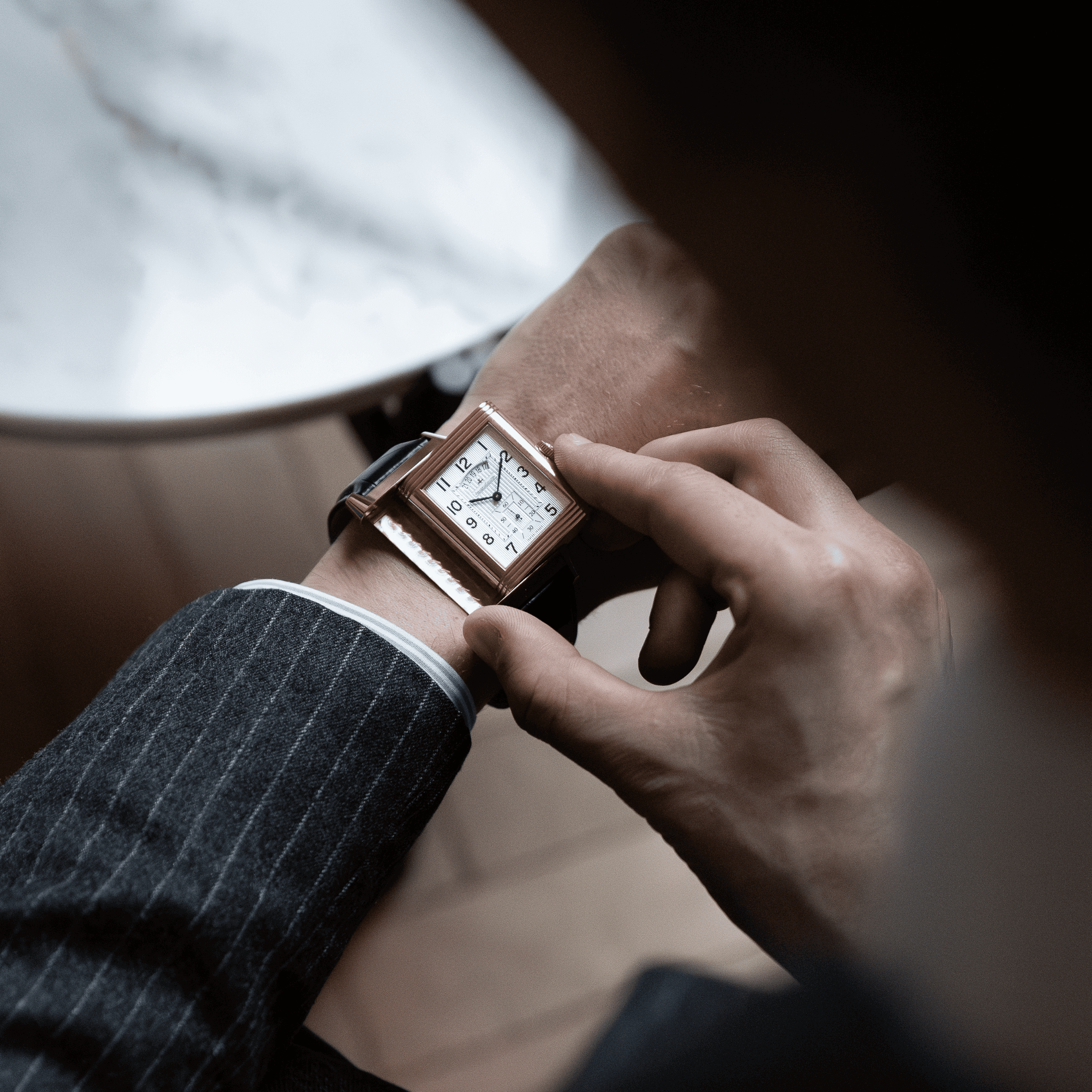 Montre Jaeger-LeCoultre Grande Reverso Duodate Édition Limitée Or rose 31,3 x52 mm Full Set 2009