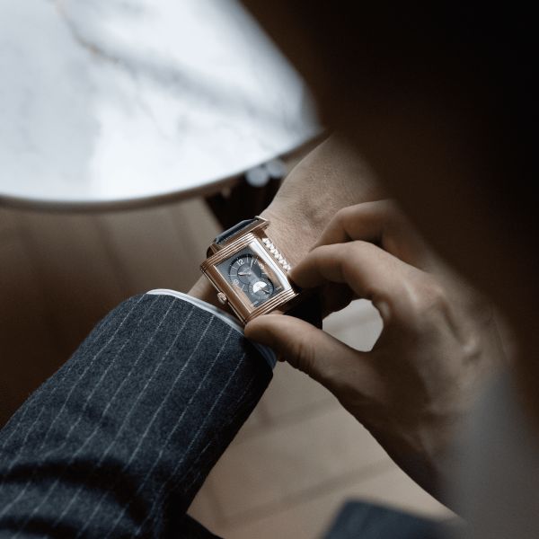 Montre Jaeger-LeCoultre Grande Reverso Duodate Édition Limitée Or rose 31,3 x52 mm Full Set 2009