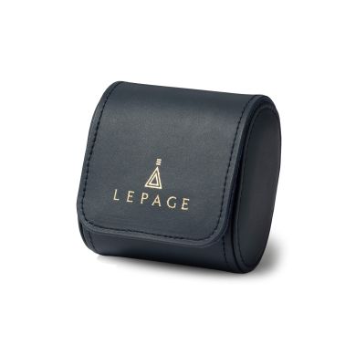 Coffret de voyage montre Lepage bleu