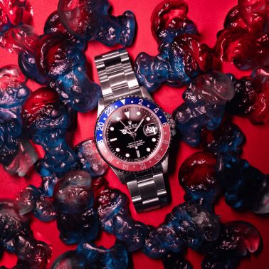 Rolex GMT-Master 16700 "Pepsi Faded" automatic 40 mm Full Set circa 1996