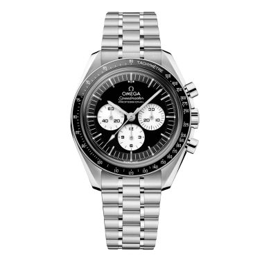 Omega Speedmaster Moonwatch Professional "Black & White" "Reverse Panda" dial steel bracelet 42 mm
