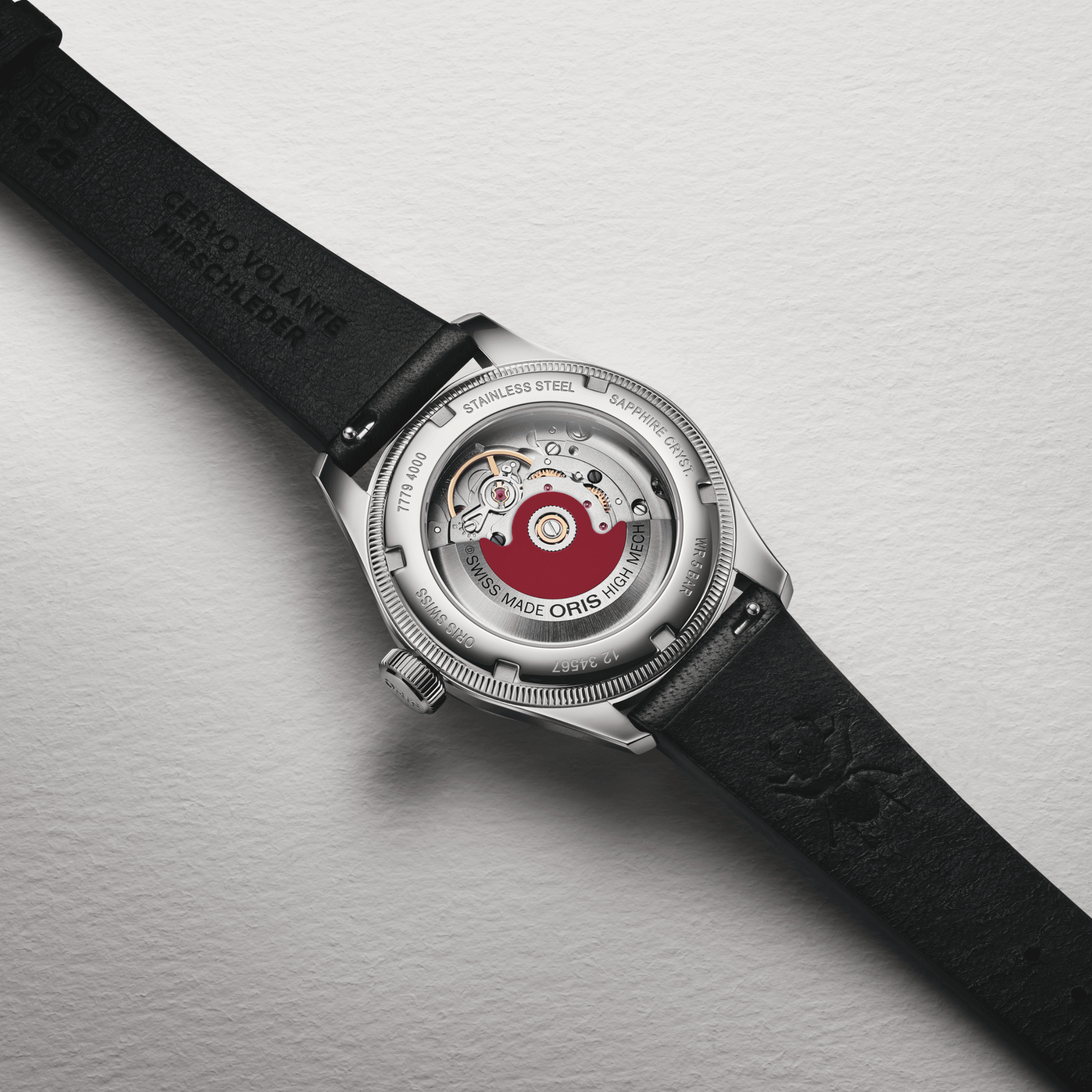 Oris Big Crown Pointer Date “Bullseye” automatic leather strap 38 mm