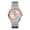 Montre TAG Heuer Carrera Day-Date automatique cadran champagne bracelet acier 41 mm
