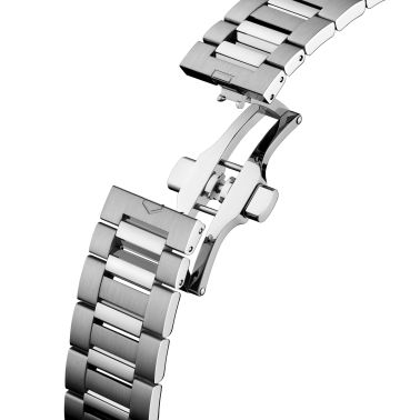 TAG Heuer Carrera Day-Date Automatic champagne dial steel bracelet 41 mm