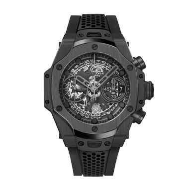 Hublot Big Bang Unico SR-A By Samuel Ross All Black automatic rubber strap 42 mm