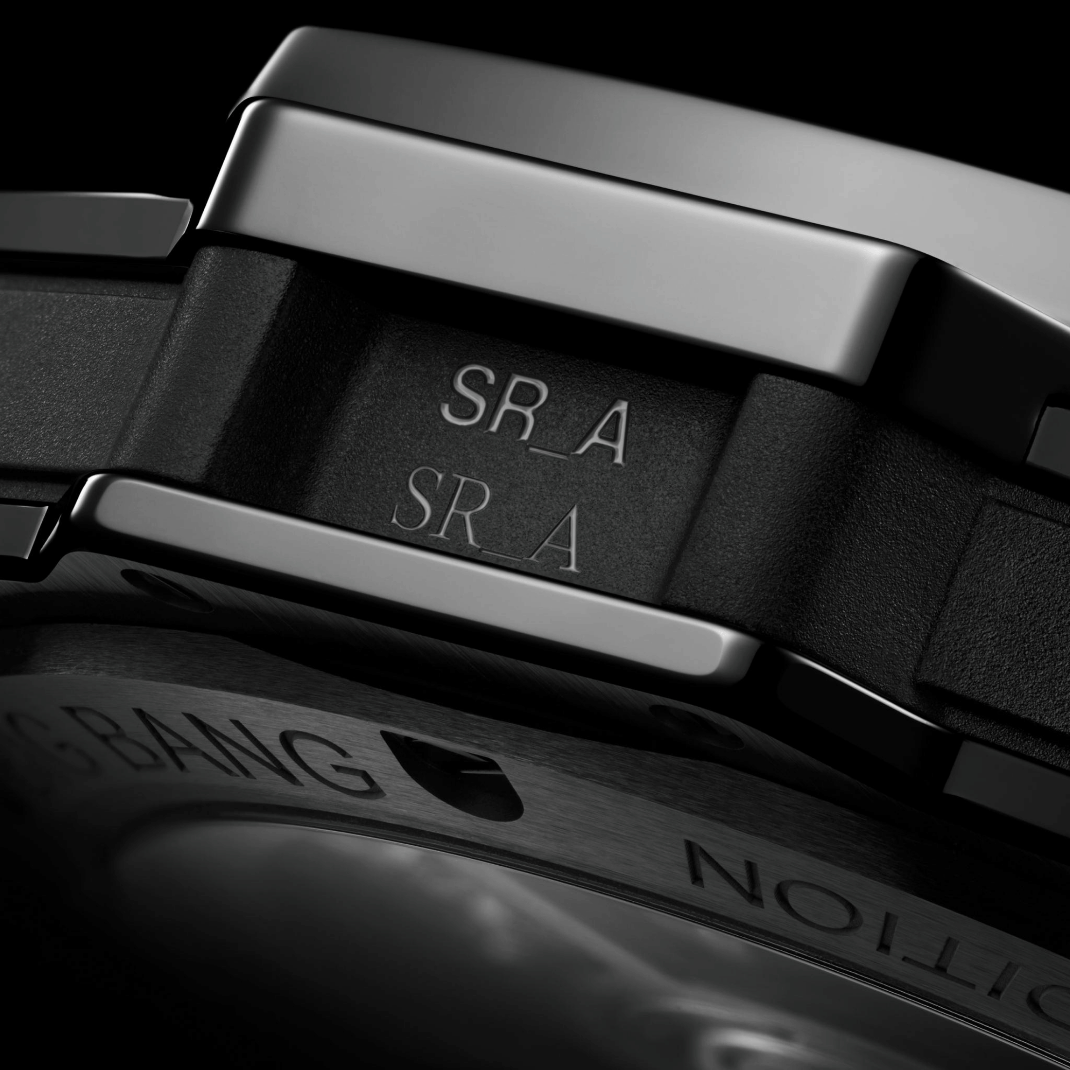 Hublot Big Bang Unico SR-A By Samuel Ross All Black automatic rubber strap 42 mm