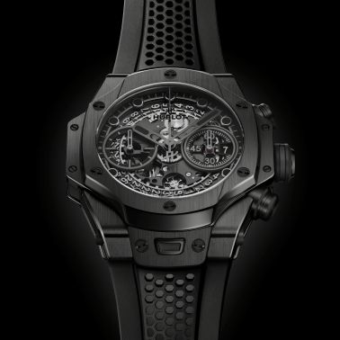 Hublot Big Bang Unico SR-A By Samuel Ross All Black automatic rubber strap 42 mm