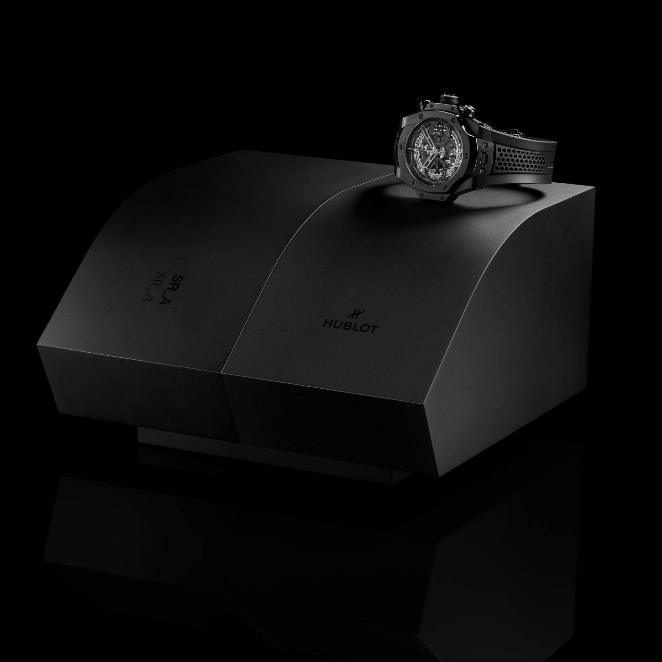 Hublot Big Bang Unico SR-A By Samuel Ross All Black automatic rubber strap 42 mm
