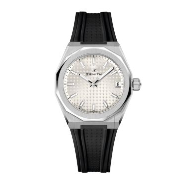 Montre Zenith Defy Skyline automatique cadran argenté bracelet acier 36 mm