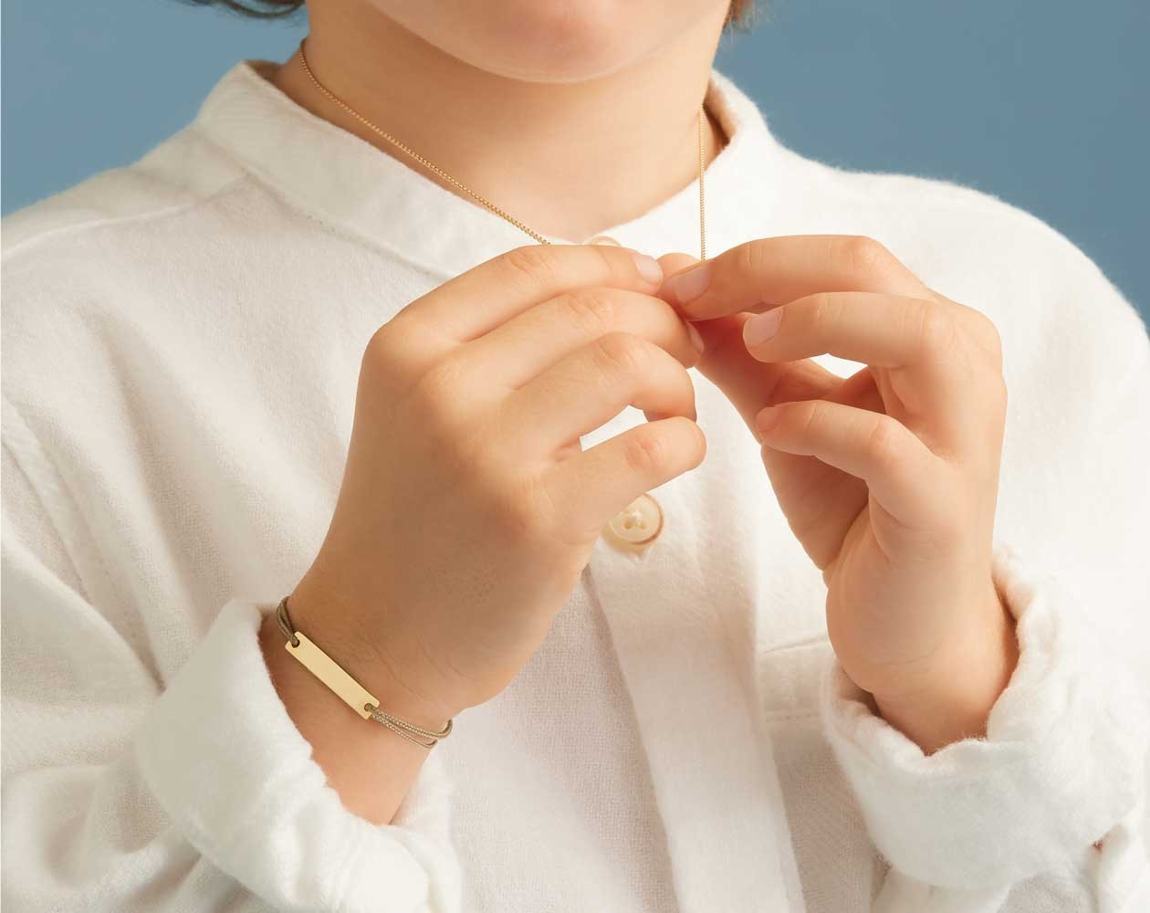 Gourmette rectangulaire Arthus Bertrand