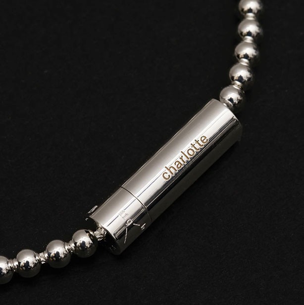 Personnalisation gravure bijou le gramme