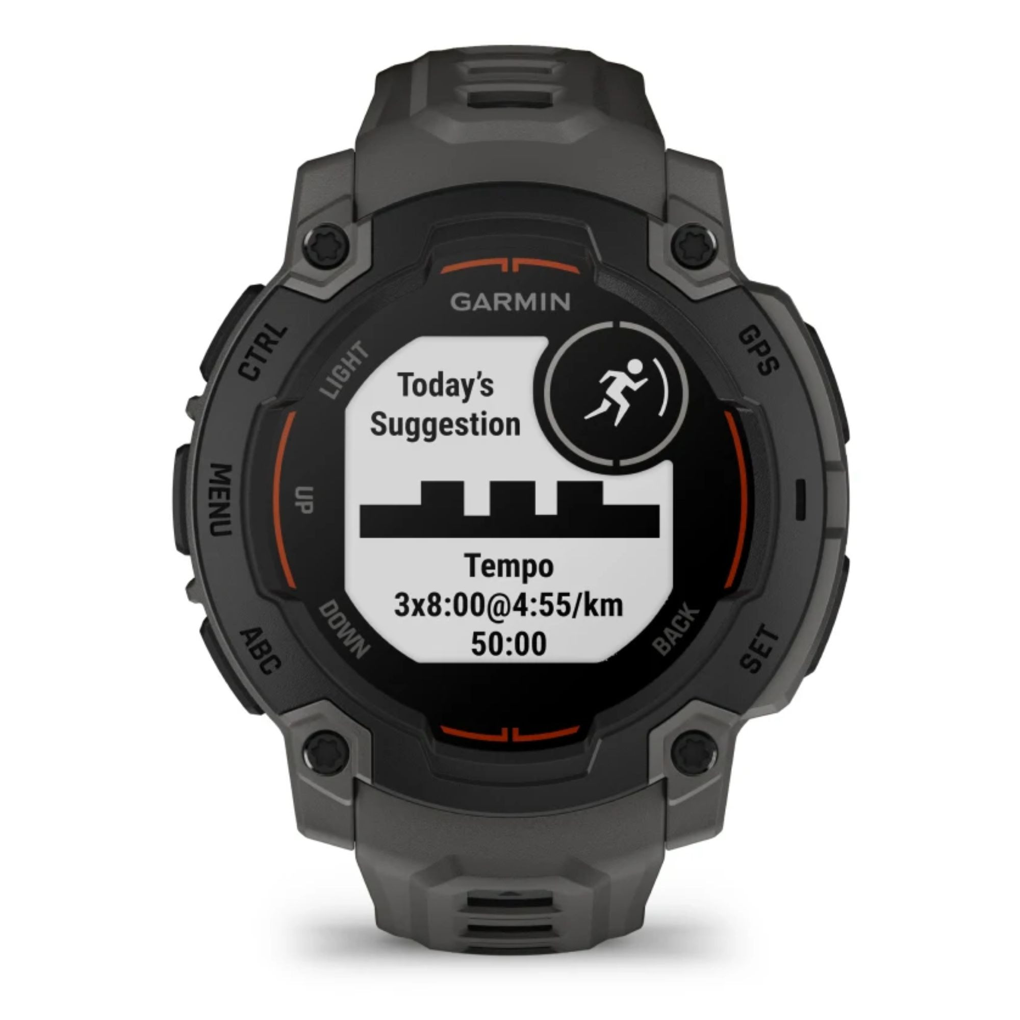 Garmin Instinct 2X ブラック Instinct 2X Solar - Solar Smart Watch with LED Flashlight