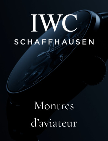 Montre d'aviateur - IWC SCHAFFHAUSEN