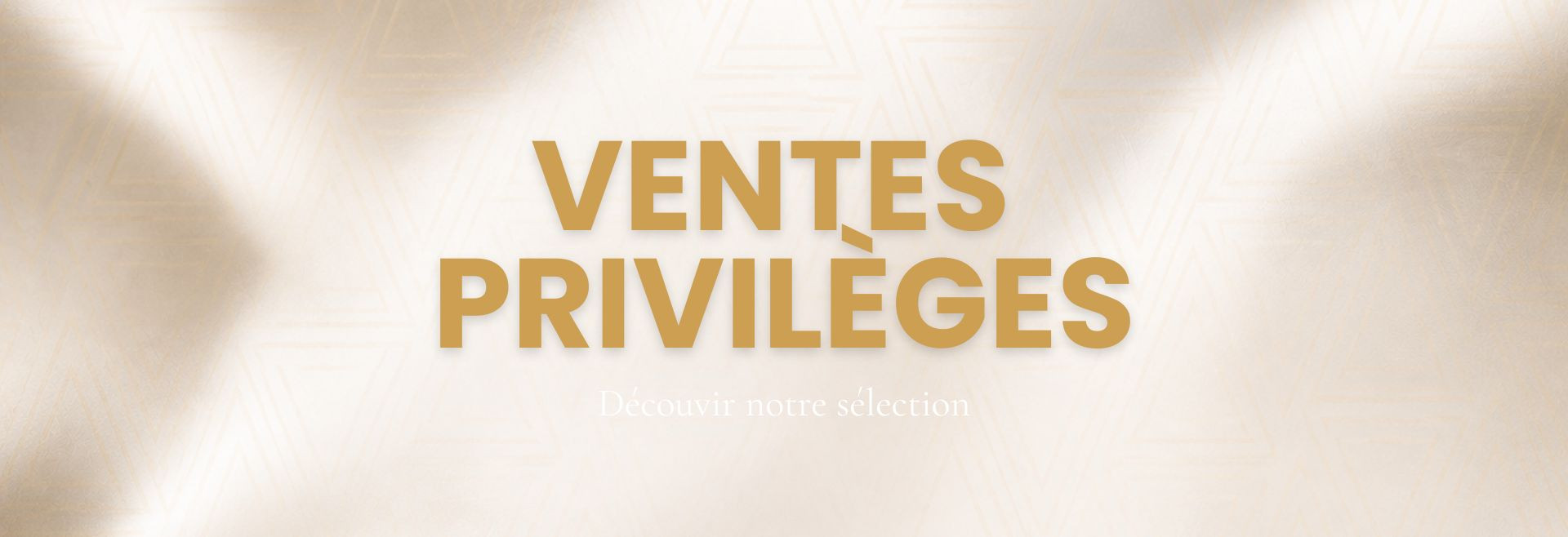 Ventes privilèges 