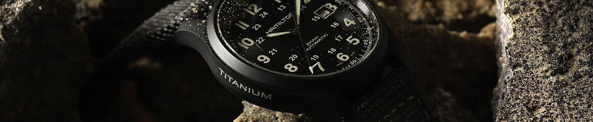 Hamilton Khaki Field Titanium Watches