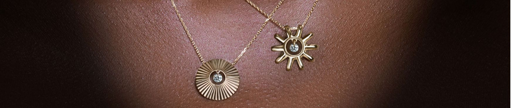 Bijoux La Brune et La Blonde Lune et Soleil
